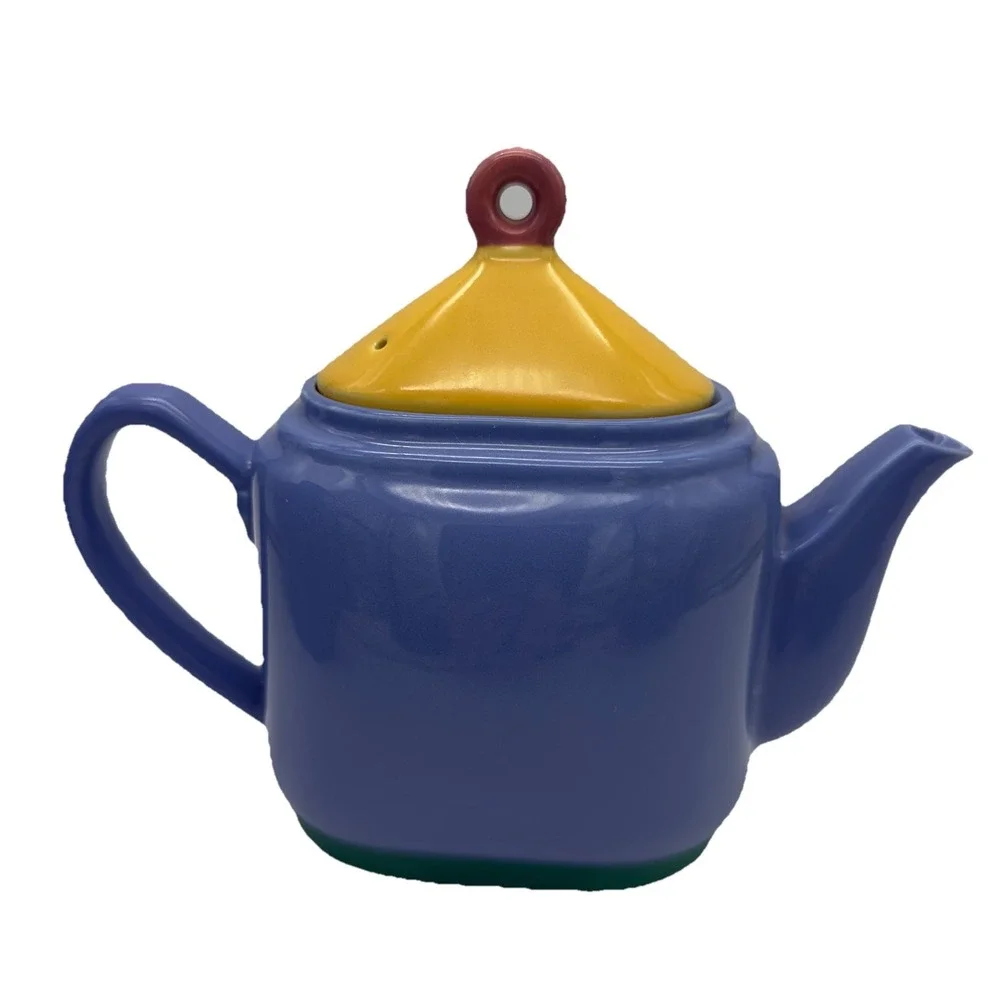 Lindt Stymeist Colorways Japan Coffee‎ Pot Teapot  Set Blue Purple Rare Pieces